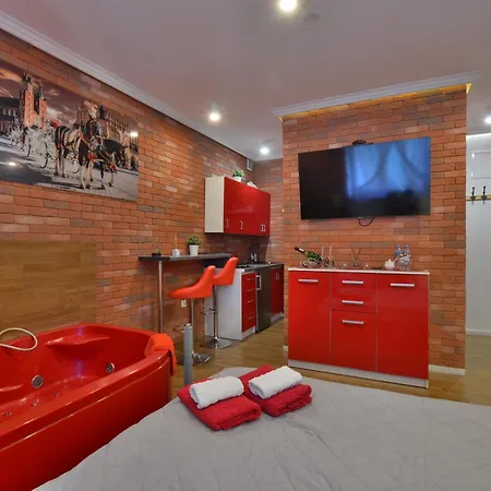 Jacuzzi Apartment Red Krakow Exterior photo